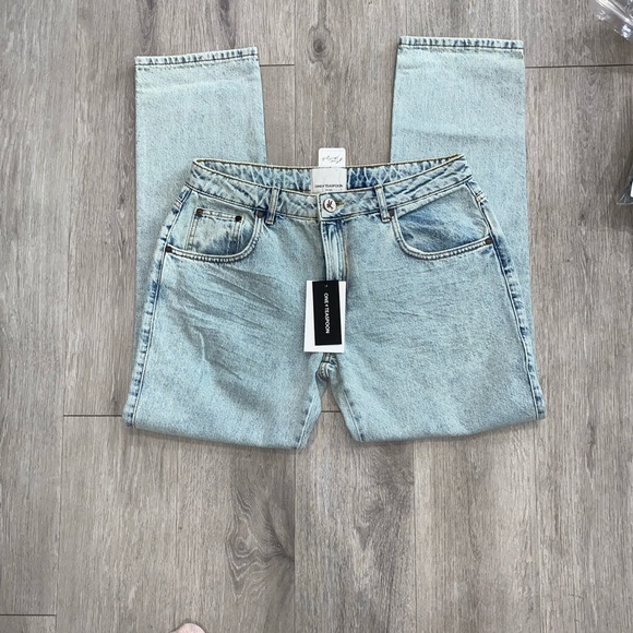 One teaspoon truckers low waist jeans Free People Sz 32 NEW - Picture 3 of 12